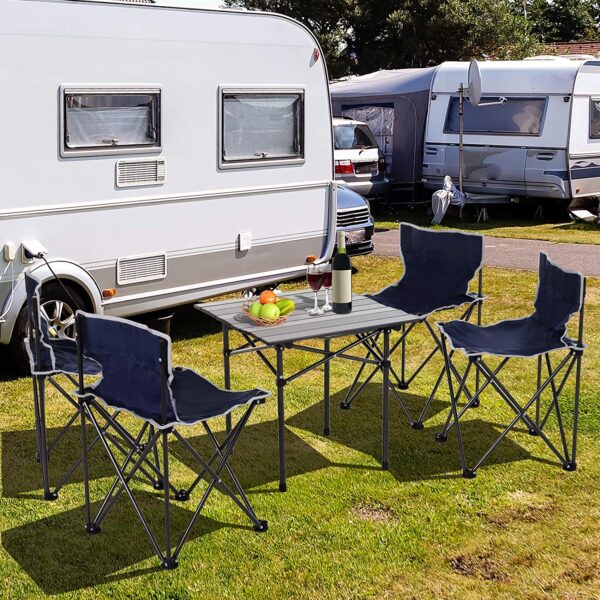 camping tables and chairs